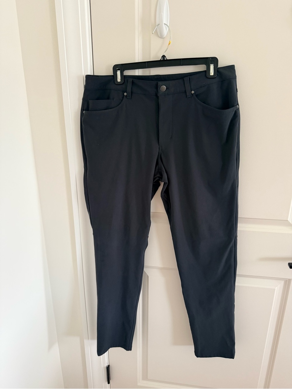 lululemon athletica Men's Black Chinos